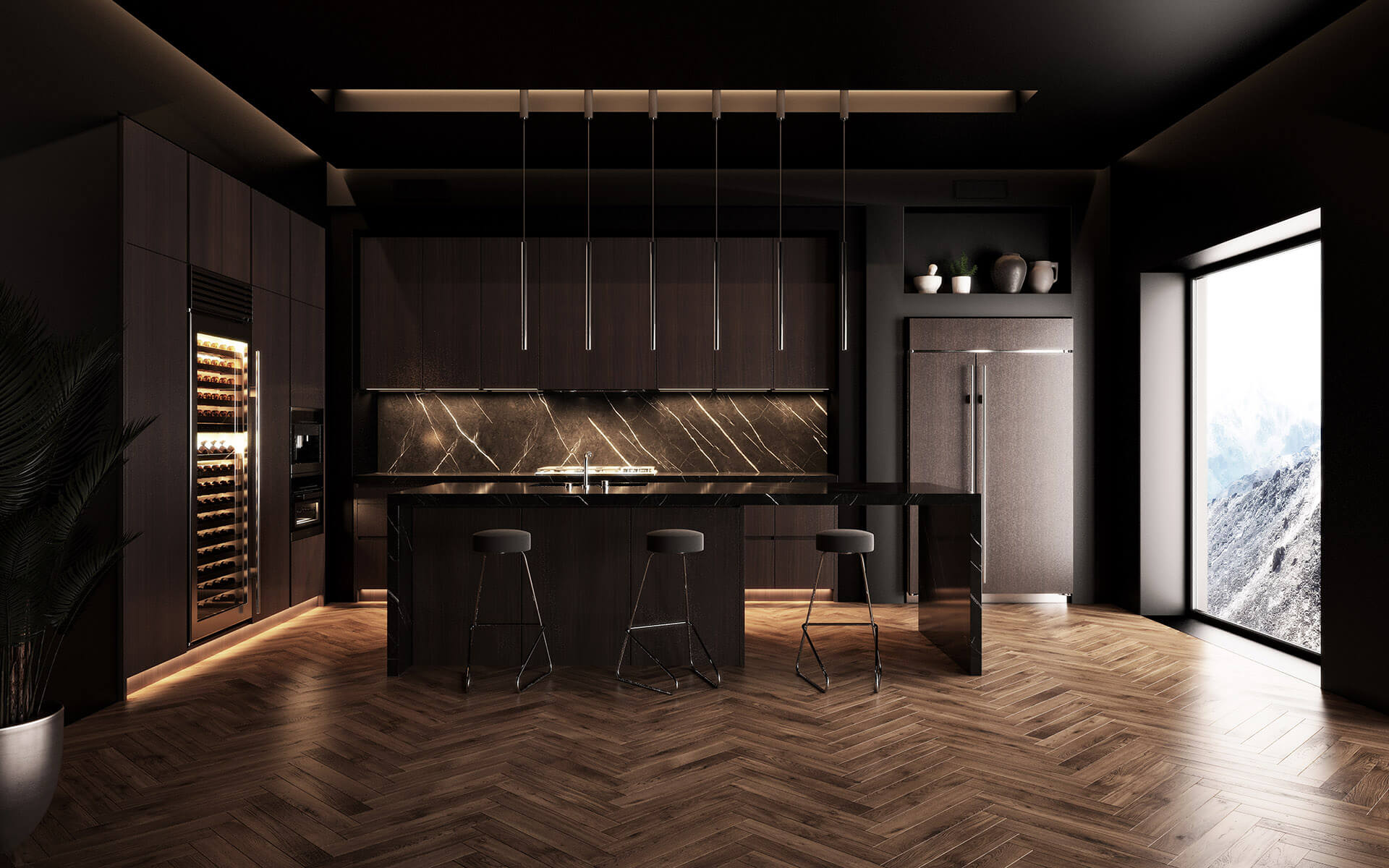 Classic Kitchen Interior